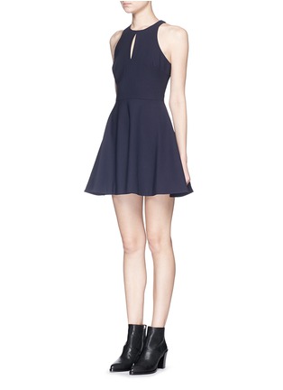 Front View - Click To Enlarge - ELIZABETH AND JAMES - 'Scout' racerback crepe mini dress