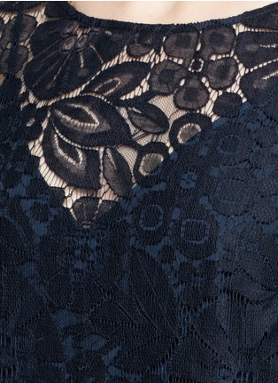 Detail View - Click To Enlarge - ELIZABETH AND JAMES - 'Glorietta' flare sleeve lace dress