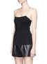 Front View - Click To Enlarge - T BY ALEXANDER WANG - Cutout back stretch knit camisole