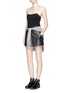 Figure View - Click To Enlarge - T BY ALEXANDER WANG - Cutout back stretch knit camisole