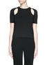 Main View - Click To Enlarge - T BY ALEXANDER WANG - Cutout ponte knit top