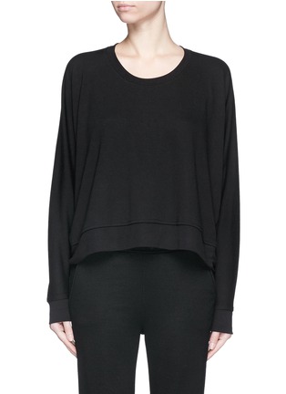 Main View - Click To Enlarge - T BY ALEXANDER WANG - Washed French terry sweatshirt