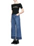 Figure View - Click To Enlarge - T BY ALEXANDER WANG - Slash stretch knit bandeau top