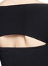 Detail View - Click To Enlarge - T BY ALEXANDER WANG - Cutout stretch knit bandeau dress
