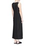 Back View - Click To Enlarge - T BY ALEXANDER WANG - Stretch silk twill tank dress