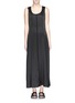 Main View - Click To Enlarge - T BY ALEXANDER WANG - Stretch silk twill tank dress