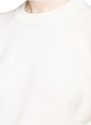 Detail View - Click To Enlarge - T BY ALEXANDER WANG - Cashmere-wool sweater