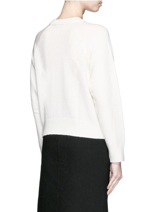 Back View - Click To Enlarge - T BY ALEXANDER WANG - Cashmere-wool sweater