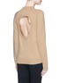 Back View - Click To Enlarge - T BY ALEXANDER WANG - Cutout back Merino wool sweater