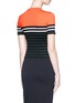 Back View - Click To Enlarge - T BY ALEXANDER WANG - Engineer stripe cropped T-shirt