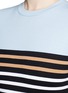 Detail View - Click To Enlarge - T BY ALEXANDER WANG - Engineer stripe stretch jersey dress