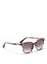 Figure View - Click To Enlarge - TOMS ACCESSORIES - 'Bellini' tortoiseshell effect acetate sunglasses
