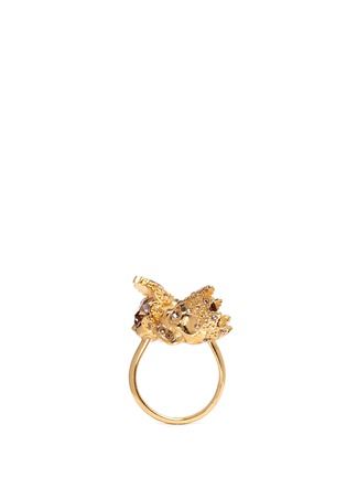 Figure View - Click To Enlarge - ALEXANDER MCQUEEN - King and Queen skull ring