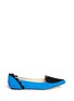 Main View - Click To Enlarge - ISA TAPIA - 'Clement' suede heart skimmer flats
