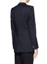 Back View - Click To Enlarge - STELLA MCCARTNEY - Triple shawl lapel tuxedo jacket
