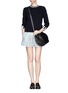 Figure View - Click To Enlarge - SEE BY CHLOÉ - 'Lena' leather messenger bag