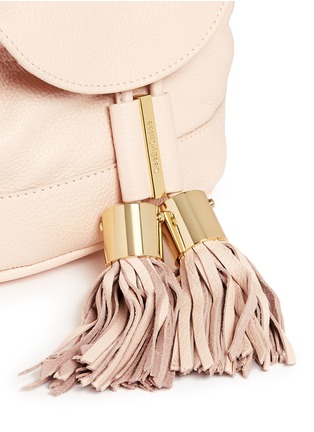 Detail View - Click To Enlarge - SEE BY CHLOÉ - 'Vicki' mini leather crossbody bag