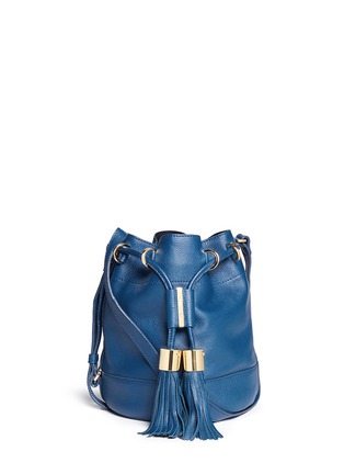 Main View - Click To Enlarge - SEE BY CHLOÉ - 'Vicki' small leather bucket bag