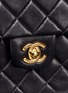  - VINTAGE CHANEL - Mini quilted lambskin leather flap bag