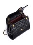 Detail View - Click To Enlarge - VINTAGE CHANEL - Quilted lambskin leather flap bag