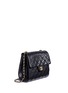 Figure View - Click To Enlarge - VINTAGE CHANEL - Quilted lambskin leather flap bag