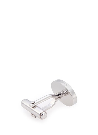 Detail View - Click To Enlarge - LANVIN - Oval cufflinks