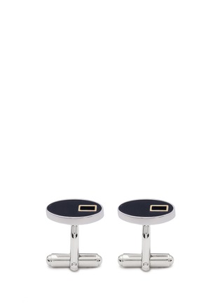 Main View - Click To Enlarge - LANVIN - Oval cufflinks