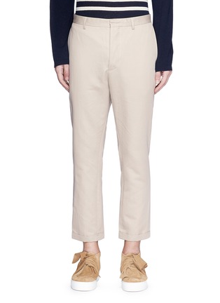 Main View - Click To Enlarge - PORTS 1961 - Cropped twill pants
