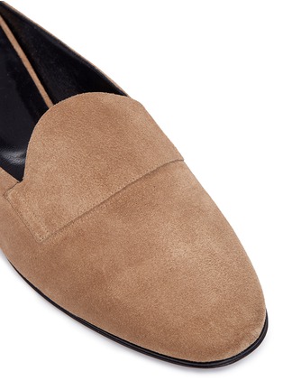 Detail View - Click To Enlarge - PIERRE HARDY - 'Jacno' suede mules