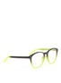 Figure View - Click To Enlarge - MATTHEW WILLIAMSON - Two-tone rounded plastic optical glasses