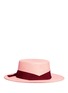 Main View - Click To Enlarge - SENSI STUDIO - Toquilla straw boater hat