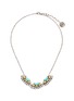 Main View - Click To Enlarge - ANTON HEUNIS - Swarovski crystal fan charm necklace