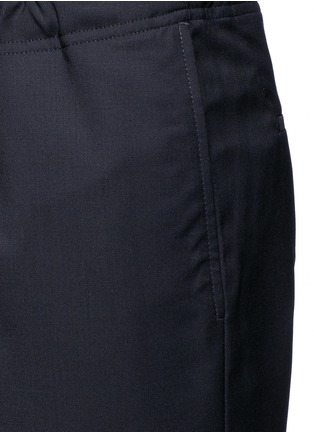 Detail View - Click To Enlarge - PS PAUL SMITH - Wool hopsack jogging pants