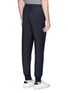 Back View - Click To Enlarge - PS PAUL SMITH - Wool hopsack jogging pants