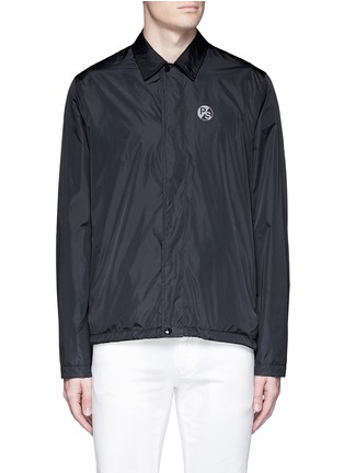 Main View - Click To Enlarge - PS PAUL SMITH - Logo print coach jacket