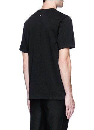 Back View - Click To Enlarge - RAG & BONE - Colourblock print cotton jersey T-shirt