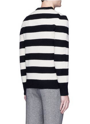 Back View - Click To Enlarge - RAG & BONE - 'Shane' stripe wool sweater