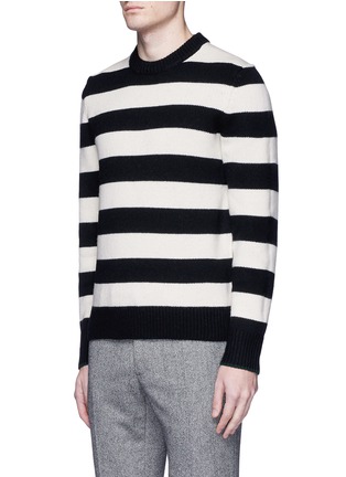 Front View - Click To Enlarge - RAG & BONE - 'Shane' stripe wool sweater