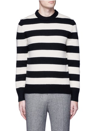 Main View - Click To Enlarge - RAG & BONE - 'Shane' stripe wool sweater