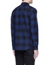 Back View - Click To Enlarge - RAG & BONE - 'Beach' check plaid cotton flannel shirt