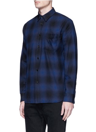 Front View - Click To Enlarge - RAG & BONE - 'Beach' check plaid cotton flannel shirt