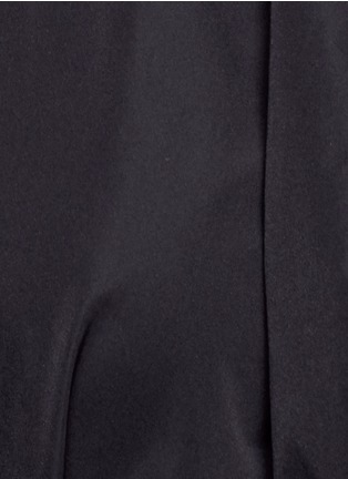 Detail View - Click To Enlarge - ELLERY - 'Skyward' pleated taffeta peplum dress