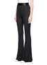 Front View - Click To Enlarge - ELLERY - 'Mercury' rib knit flared pants