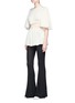 Figure View - Click To Enlarge - ELLERY - 'Mercury' rib knit flared pants