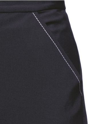 Detail View - Click To Enlarge - ELLERY - 'Besson' stud pleated midi skirt