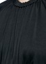 Detail View - Click To Enlarge - ELLERY - 'Shaman' ruched crepe T-shirt