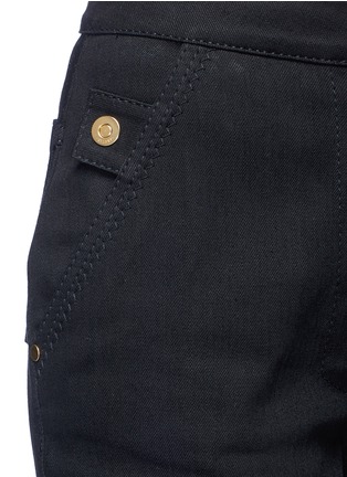 Detail View - Click To Enlarge - ELLERY - 'Alejandro' cotton twill flared pants