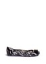 Main View - Click To Enlarge - MELISSA - x Jason Wu 'Space Love II' marble print bow flats
