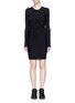 Main View - Click To Enlarge - T BY ALEXANDER WANG - Draped front matte jersey dress