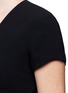 Detail View - Click To Enlarge - T BY ALEXANDER WANG - Open back crepe jumpsuit